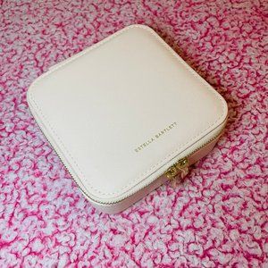 Estella Bartlett Pink Travel Zip Jewelry Case